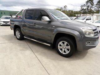 2015 Volkswagen Amarok 2H MY16 TDI420 4Motion Perm Highline Grey 8 Speed Automatic Utility.