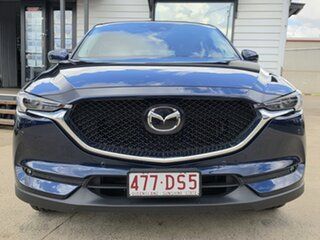 2021 Mazda CX-5 KF4WLA GT SKYACTIV-Drive i-ACTIV AWD Blue 6 Speed Sports Automatic Wagon.