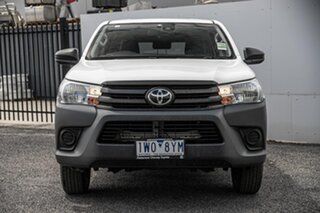 2022 Toyota Hilux TGN121R Workmate Double Cab 4x2 White 6 Speed Sports Automatic Utility.