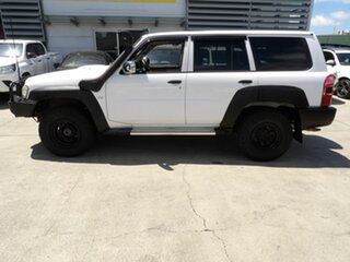 2013 Nissan Patrol Y61 GU 9 ST White 4 Speed Automatic Wagon