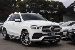 2021 Mercedes-Benz GLE-Class V167 801+051MY GLE400 d 9G-Tronic 4MATIC White 9 Speed Sports Automatic.