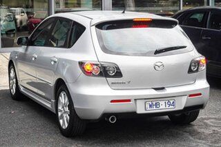 2007 Mazda 3 BK10F2 Maxx Sport Sunlight Silver 5 Speed Manual Hatchback.