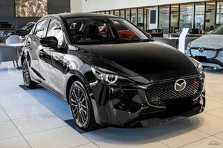 2026 Mazda 2 DJ2HAA G15 SKYACTIV-Drive Evolve Jet Black 6 Speed Sports Automatic Hatchback.