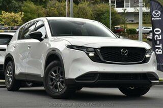 2026 Mazda CX-5 KM0HA0 G25 SKYACTIV-Drive i-ACTIV AWD Evolve Rhodium White 6 Speed Sports Automatic.