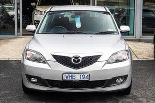 2007 Mazda 3 BK10F2 Maxx Sport Sunlight Silver 5 Speed Manual Hatchback