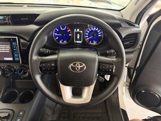 2020 Toyota Hilux GUN136R SR Double Cab 4x2 Hi-Rider White 6 Speed Sports Automatic Utility