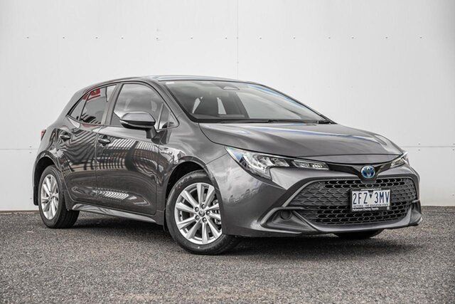 Used Toyota Corolla ZWE211R Ascent Sport E-CVT Hybrid Keysborough, 2022 Toyota Corolla ZWE211R Ascent Sport E-CVT Hybrid Grey 1 Speed Constant Variable Hatchback