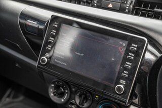 2022 Toyota Hilux TGN121R Workmate Double Cab 4x2 White 6 Speed Sports Automatic Utility