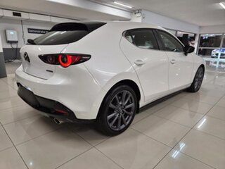2024 Mazda 3 BP2H7A G20 SKYACTIV-Drive Evolve White 6 Speed Sports Automatic Hatchback