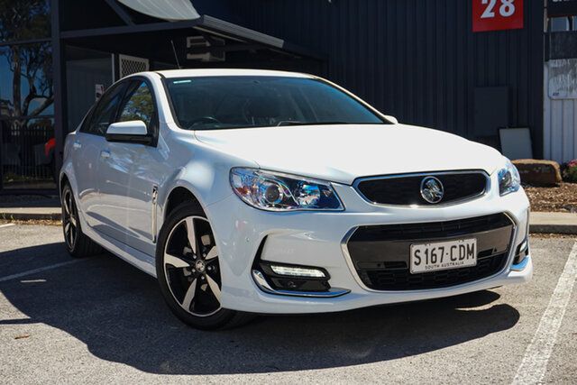 Used Holden Commodore VF II MY17 SV6 Salisbury Park, 2017 Holden Commodore VF II MY17 SV6 White 6 Speed Sports Automatic Sedan
