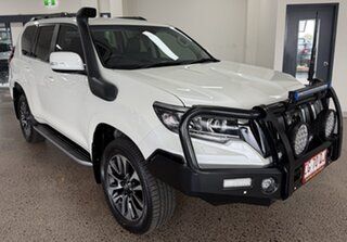 2023 Toyota Landcruiser Prado GDJ150R VX White 6 Speed Sports Automatic Wagon.