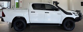 2020 Toyota Hilux GUN136R SR Double Cab 4x2 Hi-Rider White 6 Speed Sports Automatic Utility.