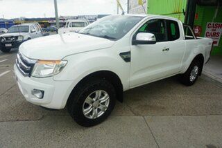2015 Ford Ranger PX XLT Super Cab White 6 Speed Manual Utility