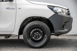 2022 Toyota Hilux TGN121R Workmate Double Cab 4x2 White 6 Speed Sports Automatic Utility
