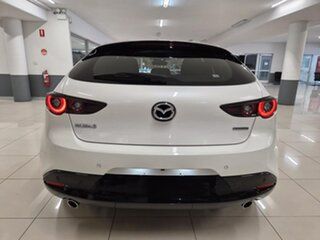 2024 Mazda 3 BP2H7A G20 SKYACTIV-Drive Evolve White 6 Speed Sports Automatic Hatchback