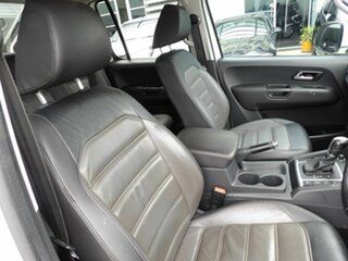 2018 Volkswagen Amarok 2H MY18 TDI550 4MOTION Perm Highline White 8 Speed Automatic Utility