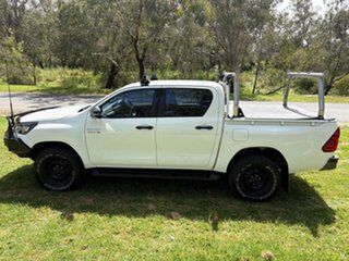 2021 Toyota Hilux GUN126R SR Double Cab White 6 Speed Sports Automatic Utility