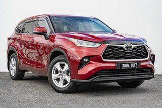 2024 Toyota Kluger Txua75R GX AWD Red 8 Speed Sports Automatic Wagon.