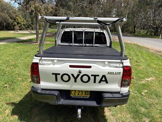 2021 Toyota Hilux GUN126R SR Double Cab White 6 Speed Sports Automatic Utility