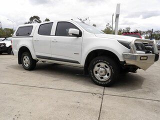 2018 Holden Colorado RG MY19 LS Pickup Crew Cab 4x2 White 6 Speed Sports Automatic Utility.