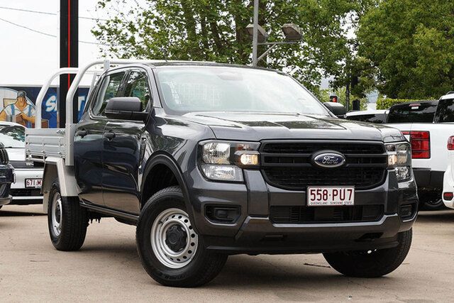 Used Ford Ranger PY 2025.25MY XL Toowoomba, 2025 Ford Ranger PY 2025.25MY XL Grey 10 Speed Sports Automatic Super Cab Chassis
