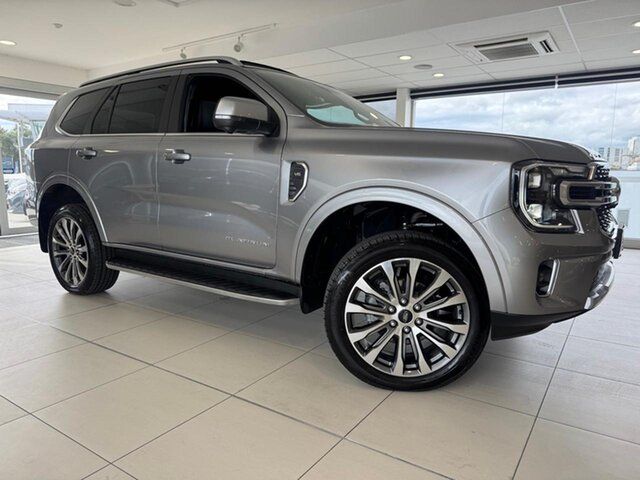 Used Ford Everest UB 2026.00MY Platinum FullTime 4WD DR Belconnen, 2025 Ford Everest UB 2026.00MY Platinum FullTime 4WD DR Leather Accented Quilted Seats 10 Speed