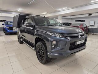 2021 Mitsubishi Triton MR MY22 GLX-R Double Cab Grey 6 Speed Sports Automatic Utility.
