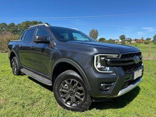 2023 Ford Ranger PY 2024.00MY Wildtrak Grey 10 Speed Sports Automatic Dual Cab.