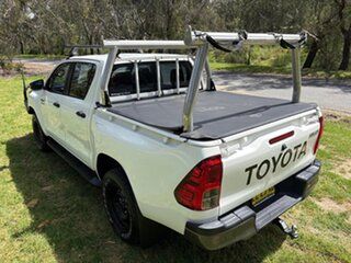 2021 Toyota Hilux GUN126R SR Double Cab White 6 Speed Sports Automatic Utility