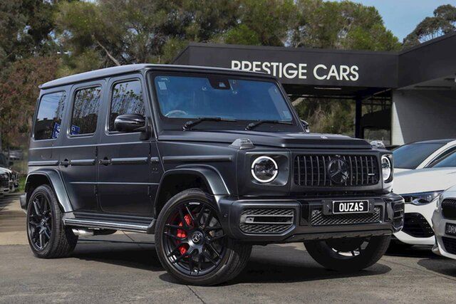Used Mercedes-Benz G-Class W463 809MY G63 AMG SPEEDSHIFT 4MATIC Balwyn, 2019 Mercedes-Benz G-Class W463 809MY G63 AMG SPEEDSHIFT 4MATIC Black 9 Speed Sports Automatic Wagon