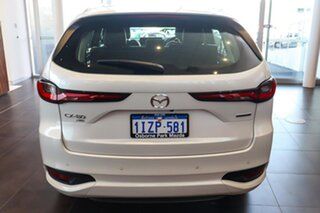 2026 Mazda CX-80 KL G40e Skyactiv-Drive i-ACTIV AWD GT Rhodium White 8 Speed Sports Automatic Wagon.