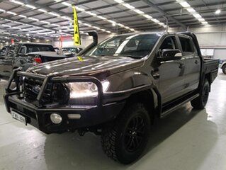 2018 Ford Ranger PX MkIII 2019.00MY XLT Grey Double Cab