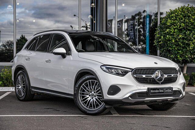 Used Mercedes-Benz GLC-Class X254 805+055MY GLC200 9G-TRONIC 4MATIC Wishart, 2025 Mercedes-Benz GLC-Class X254 805+055MY GLC200 9G-TRONIC 4MATIC White 9 Speed Sports Automatic