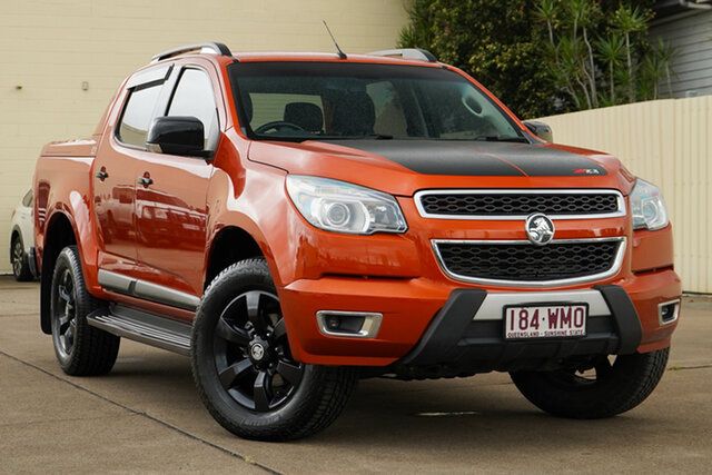 Used Holden Colorado RG MY16 Z71 Crew Cab Bundamba, 2016 Holden Colorado RG MY16 Z71 Crew Cab Orange 6 Speed Sports Automatic Utility