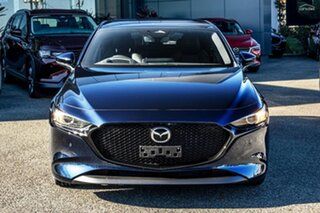 2026 Mazda 3 BP2H7A G20 SKYACTIV-Drive Touring Blue 6 Speed Sports Automatic Hatchback.