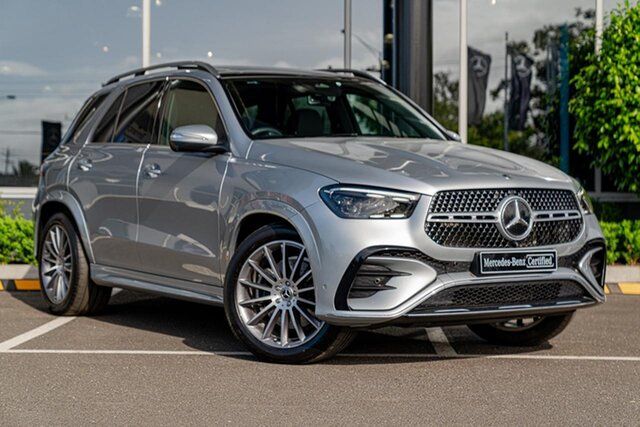 Used Mercedes-Benz GLE-Class V167 805+055MY GLE300 d 9G-Tronic 4MATIC Wishart, 2025 Mercedes-Benz GLE-Class V167 805+055MY GLE300 d 9G-Tronic 4MATIC Silver 9 Speed