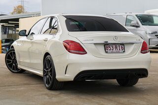 2018 Mercedes-Benz C-Class W205 808MY C43 AMG 9G-Tronic 4MATIC White 9 Speed Sports Automatic Sedan.