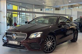 2020 Mercedes-Benz E300 C238 MY20.5 Red 9 Speed Automatic G-Tronic Coupe.