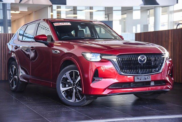 New Mazda CX-60 KH0HE D50e Skyactiv-Drive i-ACTIV AWD Azami Osborne Park, 2025 Mazda CX-60 KH0HE D50e Skyactiv-Drive i-ACTIV AWD Azami Soul Red Crystal 8 Speed