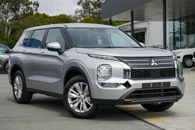 Demo Mitsubishi Outlander ZM MY25 ES 2WD Aspley, 2025 Mitsubishi Outlander ZM MY25 ES 2WD Sterling Silver 8 Speed Constant Variable Wagon