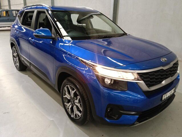 Used Kia Seltos SP2 MY20 Sport+ 2WD Maryville, 2019 Kia Seltos SP2 MY20 Sport+ 2WD Blue 1 Speed Constant Variable Wagon