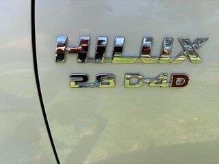 2021 Toyota Hilux GUN126R SR Double Cab White 6 Speed Sports Automatic Utility
