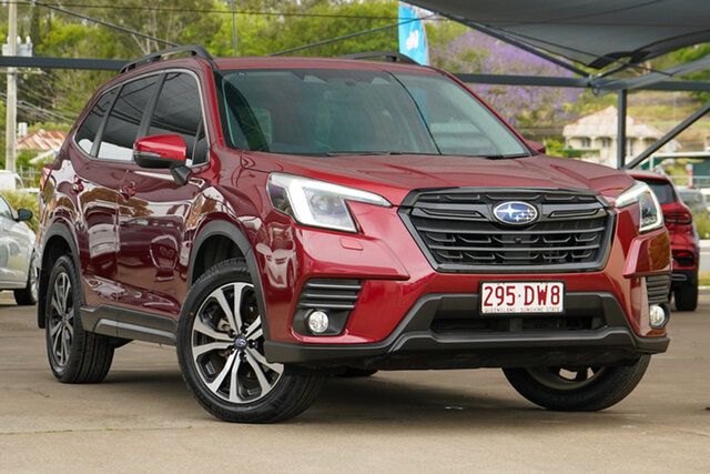 Used Subaru Forester S5 MY22 2.5i Premium CVT AWD Bundamba, 2021 Subaru Forester S5 MY22 2.5i Premium CVT AWD Maroon 7 Speed Constant Variable Wagon