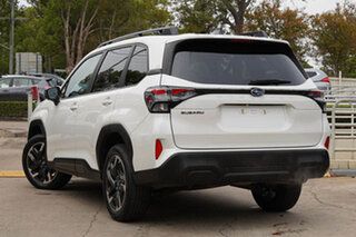 2025 Subaru Forester S5 MY24 2.5i CVT AWD White 7 Speed Constant Variable Wagon.