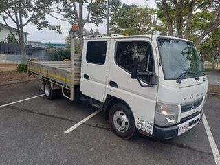 2019 Mitsubishi Fuso Canter FE 515 4.5 MWB White Dual Cab Chassis 3.0l 4x2.
