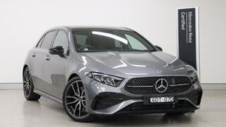 2025 Mercedes-Benz A-Class W177 805+055MY A250 DCT 4MATIC Grey 8 Speed Sports Automatic Dual Clutch.