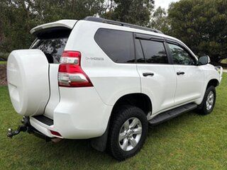 2016 Toyota Landcruiser Prado GDJ150R GXL White 6 Speed Sports Automatic Wagon