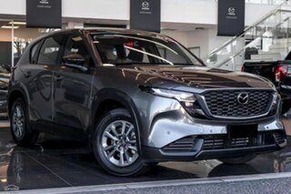 2026 Mazda CX-5 KM0HA0 G25 SKYACTIV-Drive i-ACTIV AWD Evolve Machine Grey 6 Speed Sports Automatic.