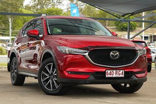 2018 Mazda CX-5 KF4W2A GT SKYACTIV-Drive i-ACTIV AWD Red 6 Speed Sports Automatic Wagon.