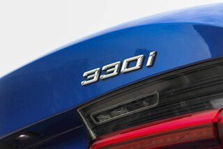 2021 BMW 3 Series G20 330i Steptronic M Sport Blue 8 Speed Sports Automatic Sedan